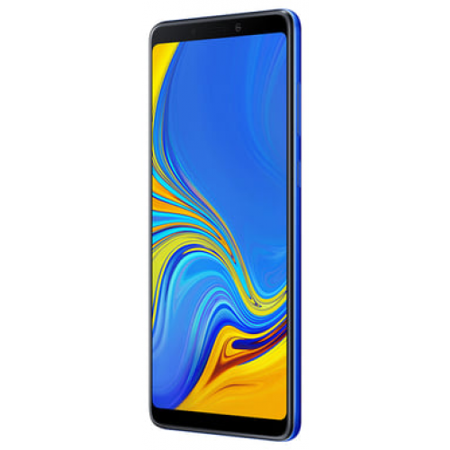 Samsung - Galaxy A9 (2018) 128 GB, Azul, desbloqueado - Nuevo