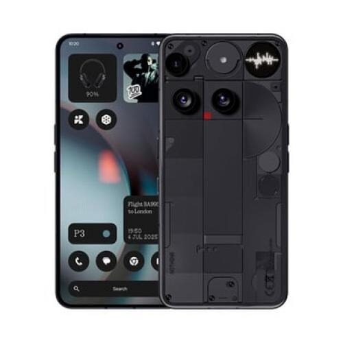 Nothing - Nothing Phone (3) 16,9 cm (6.67") SIM doble Android 15 5G 12 GB 256 GB 5150 mAh Negro - Nuevo