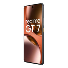 Realme - realme GT 7 17,2 cm (6.78") SIM doble Android 15 5G USB Tipo C 12 GB 256 GB 7000 mAh Negro - Nuevo