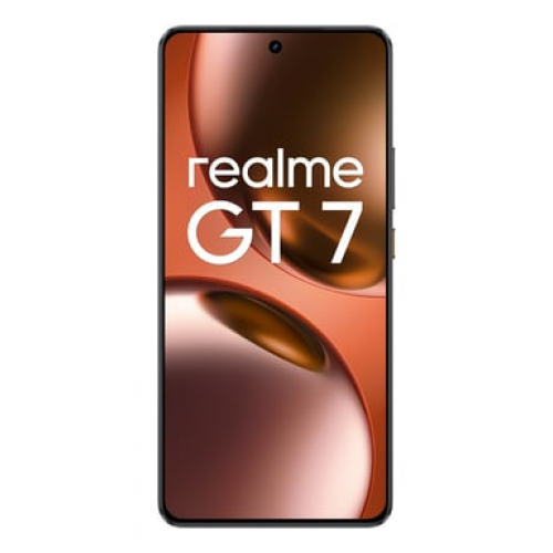 Realme - realme GT 7 17,2 cm (6.78") SIM doble Android 15 5G USB Tipo C 12 GB 256 GB 7000 mAh Negro - Nuevo