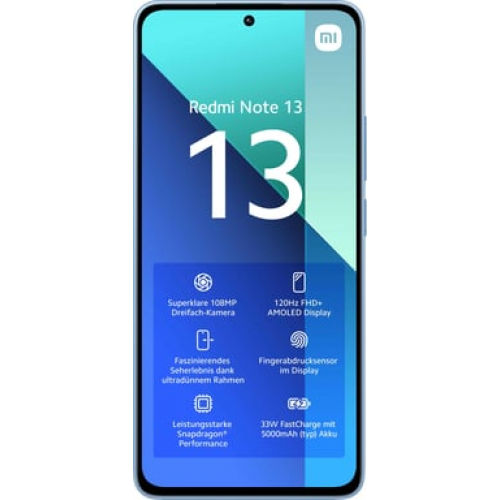 Xiaomi - Redmi Note 13 (4G) 128 GB, Azul - Nuevo