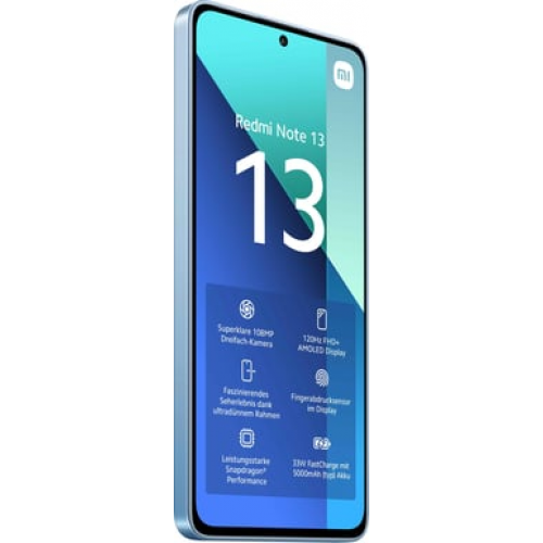 Xiaomi - Redmi Note 13 (4G) 128 GB, Azul - Nuevo