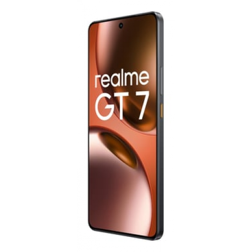 Realme - realme GT 7 17,2 cm (6.78") SIM doble Android 15 5G USB Tipo C 12 GB 512 GB 7000 mAh Negro - Nuevo