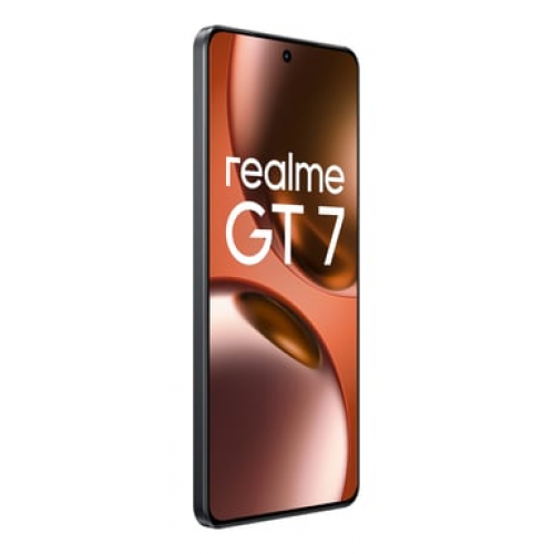 Realme - realme GT 7 17,2 cm (6.78") SIM doble Android 15 5G USB Tipo C 12 GB 512 GB 7000 mAh Negro - Nuevo