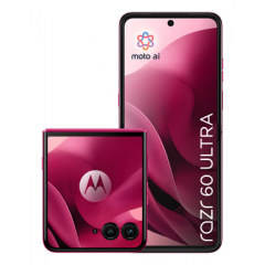 Motorola - Motorola razr 60 ultra 17,7 cm (6.96") SIM doble Android 15 5G USB Tipo C 16 GB 512 GB 4700 mAh Rosa - Nuevo