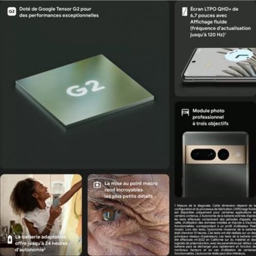 Google - Google Pixel 7 Pro 128 GB, verde salvia, desbloqueado - Nuevo