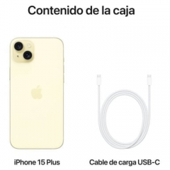 Apple - iPhone 15 Plus (5G) 512 GB, Amarillo - Nuevo