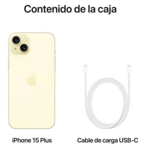Apple - iPhone 15 Plus (5G) 512 GB, Amarillo - Nuevo