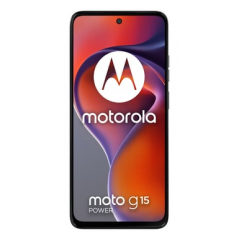 Motorola - Motorola moto g15 power 17,1 cm (6.72") SIM doble Android 15 4G USB Tipo C 8 GB 256 GB 6000 mAh Gris - Nuevo