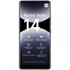Xiaomi - Xiaomi Redmi Note 14 Pro 16,9 cm (6.67") Ranura híbrida Dual SIM 4G USB Tipo C 12 GB 512 GB 5500 mAh Negro - Nuevo