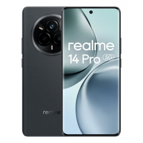 Realme - realme 14 Pro 5G 17,2 cm (6.77") SIM doble Android 15 USB Tipo C 12 GB 512 GB 6000 mAh Gris - Nuevo