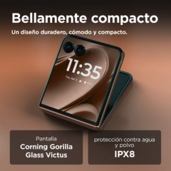 Motorola - Motorola razr 50 ultra 17,5 cm (6.9") SIM doble Android 14 5G USB Tipo C 12 GB 512 GB 4000 mAh Moca - Nuevo