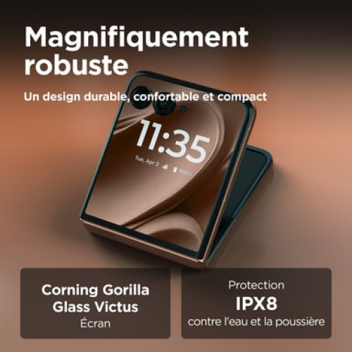 Motorola - Motorola razr 50 ultra 17,5 cm (6.9") SIM doble Android 14 5G USB Tipo C 12 GB 512 GB 4000 mAh Moca - Nuevo