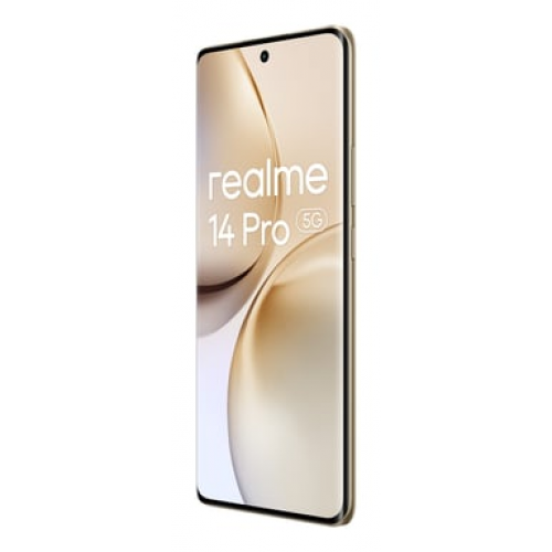 Realme - realme 14 Pro 5G 17,2 cm (6.77") SIM doble Android 15 USB Tipo C 12 GB 512 GB 6000 mAh Blanco - Nuevo