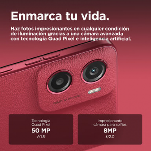 Motorola - Moto G05 (4G) 64 GB, Rojo - Nuevo
