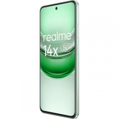 Realme - realme 14x 5G 16,9 cm (6.67") SIM doble Android 14 USB Tipo C 8 GB 256 GB 5860 mAh Verde - Nuevo