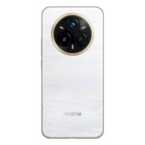 Realme - realme 14 Pro+ 5G 17,4 cm (6.83") SIM doble Android 15 USB Tipo C 12 GB 512 GB 6000 mAh Perlado, Blanco - Nuevo