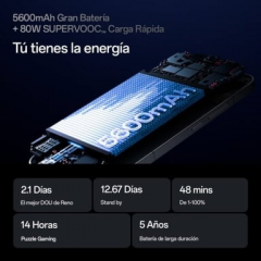 Oppo - OPPO Reno13 (5G) 256 GB, Púrpura - Nuevo