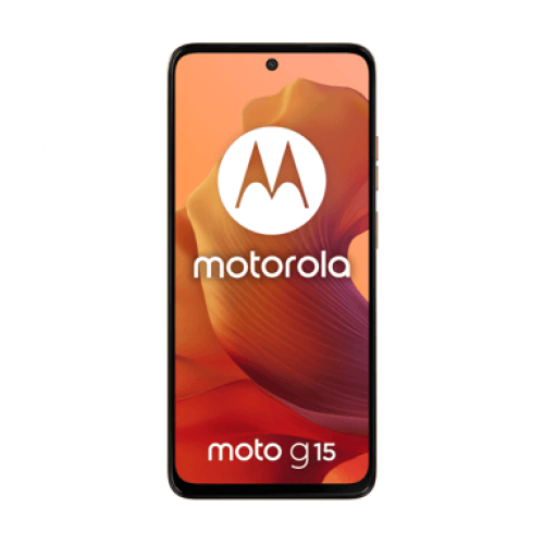Motorola - Motorola moto g15 17,1 cm (6.72") SIM doble Android 15 4G USB Tipo C 8 GB 256 GB 5200 mAh Naranja - Nuevo