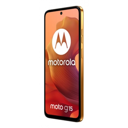 Motorola - Motorola moto g15 17,1 cm (6.72") SIM doble Android 15 4G USB Tipo C 8 GB 256 GB 5200 mAh Naranja - Nuevo