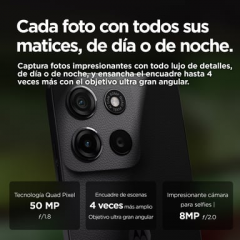 Motorola - Motorola moto g15 17,1 cm (6.72") SIM doble Android 15 4G USB Tipo C 8 GB 128 GB 5200 mAh Gris - Nuevo