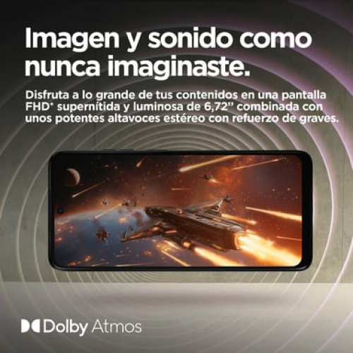 Motorola - Motorola moto g15 17,1 cm (6.72") SIM doble Android 15 4G USB Tipo C 4 GB 128 GB 5200 mAh Naranja - Nuevo