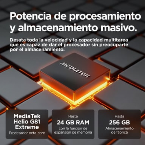 Motorola - Motorola moto g15 17,1 cm (6.72") SIM doble Android 15 4G USB Tipo C 4 GB 128 GB 5200 mAh Naranja - Nuevo