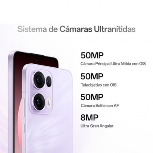 Oppo - OPPO 13 Pro (5G) 512 GB Grafito, Gris, Púrpura - Nuevo