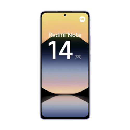 Xiaomi - Redmi Note 14 (5G) 128 GB, Lavanda - Nuevo