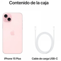 Apple - iPhone 15 Plus (5G) 512 GB, Rosa - Nuevo