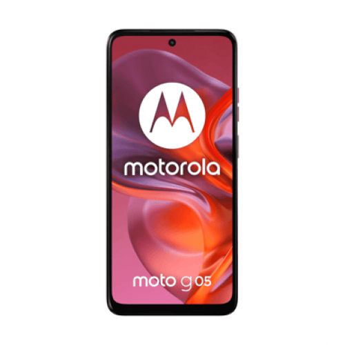 Motorola - Motorola Moto G05 4G 128Go Rojo, Cámara Quad Pixel de 50MP, Diseño resistente a salpicaduras y batería de larga duración - Nuevo