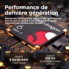 Motorola - Motorola moto g75 5G 17,2 cm (6.78") Ranura híbrida Dual SIM Android 14 USB Tipo C 8 GB 256 GB 5000 mAh Azul - Nuevo