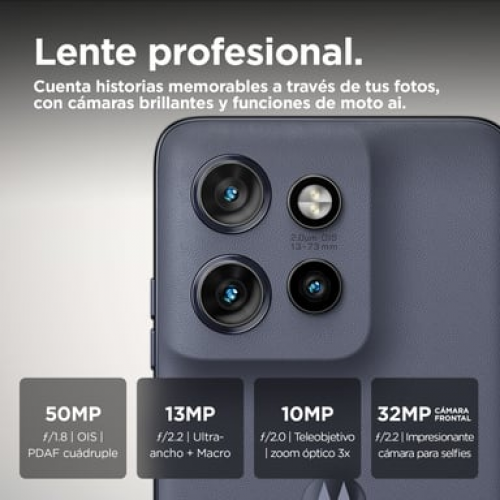 Motorola - Edge 50 Neo (5G) 256 GB, Gris - Nuevo