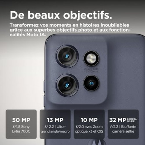 Motorola - Edge 50 Neo (5G) 256 GB, Gris - Nuevo