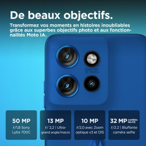 Motorola - Edge 50 Neo (5G) 512 GB, Azul - Nuevo