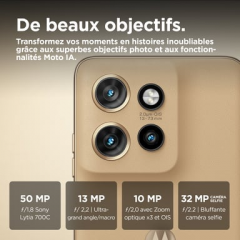 Motorola - Motorola edge 50 Neo 16,1 cm (6.36") SIM doble Android 14 5G USB Tipo C 8 GB 256 GB 4310 mAh Crema de color - Nuevo