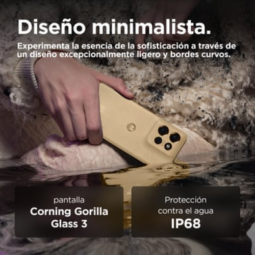 Motorola - Motorola edge 50 Neo 16,1 cm (6.36") SIM doble Android 14 5G USB Tipo C 12 GB 512 GB 4310 mAh Crema de color - Nuevo