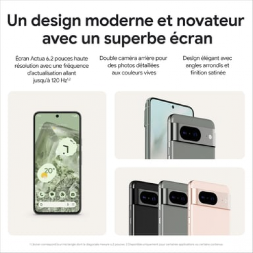 Google - Pixel 8 (5G) 256 GB, verde - Nuevo