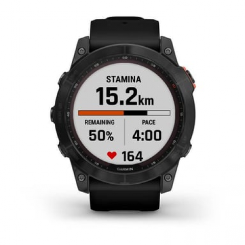 Garmin - Fenix 7X Solar 3.56 (1.4") Mip 51 Mm Gris Gps (Satélite) - Nuevo