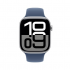 Apple - Apple Watch Series 10 OLED 46 mm Digital 416 x 496 Pixeles Pantalla táctil Plata Wifi GPS (satélite) - Nuevo
