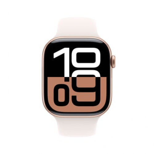 Apple - Apple Watch Series 10 OLED 46 mm Digital 416 x 496 Pixeles Pantalla táctil 4G Oro rosa Wifi GPS (satélite) - Nuevo