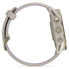 Garmin - Reloj GPS Garmin Forerunner 970 Oro Beige Titanio Soft Gold - Nuevo