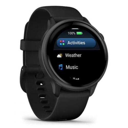 Garmin - Garmin vívoactive 6 3,05 cm (1.2") AMOLED 42 mm Digital 390 x 390 Pixeles Pantalla táctil Negro Wifi GPS (satélite) - Nuevo