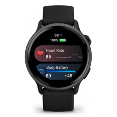 Garmin - Garmin vívoactive 6 3,05 cm (1.2") AMOLED 42 mm Digital 390 x 390 Pixeles Pantalla táctil Negro Wifi GPS (satélite) - Nuevo