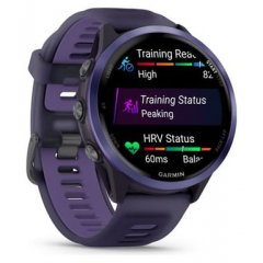 Garmin - Reloj GPS Forerunner 570 47 mm, Violeta Azul Índigo - Nuevo