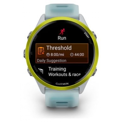 Garmin - Reloj GPS Forerunner 570 47 mm Blanco Amarillo Azul - Nuevo