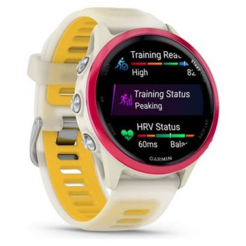 Garmin - Reloj GPS Forerunner 570 42 mm, Aluminio Rosa Beige - Nuevo