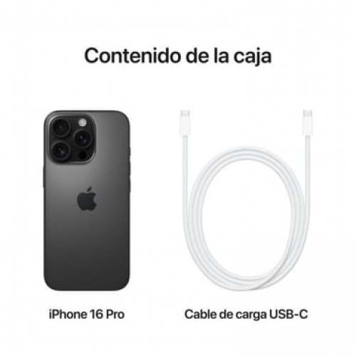 Apple - iPhone 16 Pro (5G) 1 Tb, Titanio Negro - Nuevo