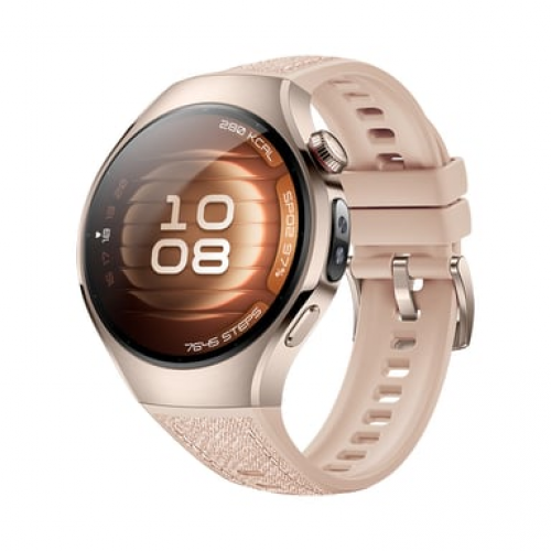 Huawei - Huawei WATCH 5 3,51 cm (1.38") AMOLED 42 mm Digital 466 x 466 Pixeles Pantalla táctil Beige GPS (satélite) - Nuevo
