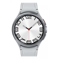 Samsung - Samsung Galaxy Watch6 Classic 3,81 cm (1.5") OLED 47 mm Digital 480 x 480 Pixeles Pantalla táctil 4G Plata Wifi GPS (satélite) - Nuevo